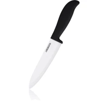Ніж кухарський Ardesto Fresh 27.5 см (AR2127CB): Лезо Циркониевая керамика