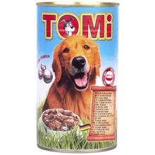 Консерви для собак TOMi 5 kinds of meat 5 ВИДІВ М'ЯСА 1.2 кг: Тип вологий корм