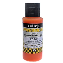 Краска Vallejo акрил-полиуретановая Premium Color темно-желтый Candy (VLJ62072): Производитель Vallejo