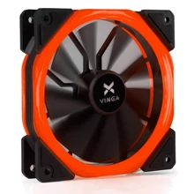 Кулер Vinga LED fan-02 red: Уровень шума, dB 22