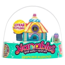Игровая фигурка Nanables Jazwares Small House Город сладостей Конфетный домик 8 см (NNB0015): Тип Игровая фигурка