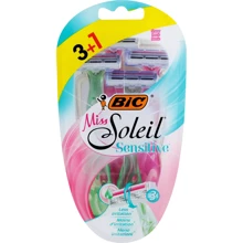 BIC Miss Soleil Sensitive Набор бритв без сменных картриджей 3+1 шт.: Вид Бритвенные станки