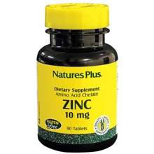 Natures Plus Zinc 10 mg 90 tabs Цинк: Тип Цинк