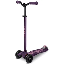Самокат Micro серии Maxi PRO Deluxe - Фиолетовый (до 50 кг, 3-х колесный) (MMD091): Количество колес 3