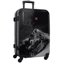 Чемодан Swissbrand Verbier (M) Black (SWB_LHVER001M): Объем, л 67