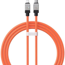 Кабель Baseus Cable USB-C to Lightning CoolPlay Series 20W 2m Orange (CAKW000107): Тип USB-C - Lightning