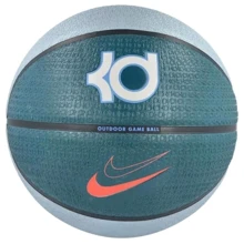 Мяч для игры Nike PLAYGROUND 8P 2.0 K DURANT DEFLATED OCEAN BLISS/TEAL/SPRUCE баскетбольный size 7: Вид Баскетбольные