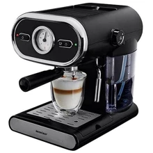 Кофеварка Silver Crest SEM 1050 B1 black: Тип рожковая кофеварка эспрессо