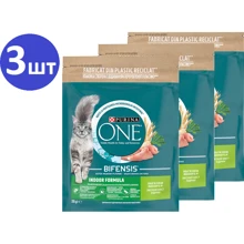 Сухой корм Purina One Indoor Purina ONE Indoor для взрослых кошек постоянно находящихся в помещении с индейкой 3х200 г (7613034604996): Тип Сухой корм