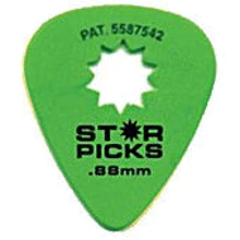 Медіатор CLEARTONE 30024 STAR PICK 0.88 (1шт).: Тип Медіатор