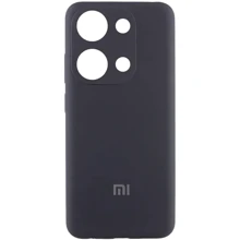 Чехол для телефонов Lakshmi Premium Silicone Case with Logo Full Camera Black for Xiaomi Redmi Note 13 4G: Совместимость Xiaomi Redmi Note 13 4G