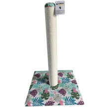 Когтеточка Croci Tropical 40х40 см столб 62 см разноцветная (C6021111): Высота столбика 62 см