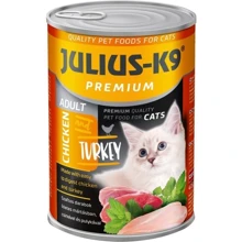 Влажный корм для котов Julius-K9 курица и индейка 415 г (5998274313559): Тип Влажный корм