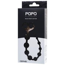 Анальная цепочка Toyfa Popo Pleasure Anal Beadsi Black: Для кого Унисекс