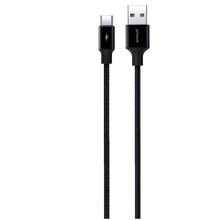 Кабель Proove USB Cable to USB-C Light Weft 2.4A 1m Black: Тип USB Cable - USB-C