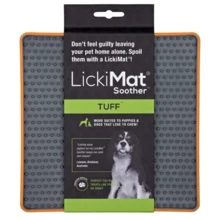 Килимок для повільного харчування LickiMat Soother tuff orange для собак (9349785000678): Тип Лизательные коврики