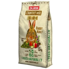 Корм для декоративных кроликов Dajana Country mix EXCLUSIVE Adult 500 г (DP409J): Вид Корм