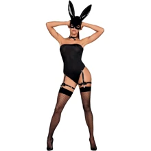 Костюм зайчика Obsessive Bunny black S/M: Для кого Для женщин