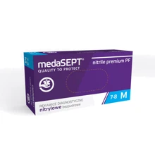 medaSEPT Nitrile premier PF 100: Вид рукавички нітрилові