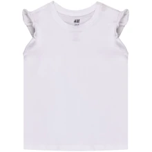 Футболка H & M б5916198 68 см біла: Стать дівчинка