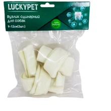 Лакомство для собак Lucky Pet Узелок одинарный №3 9-12 см 2 шт. (551214): Производитель Lucky Pet