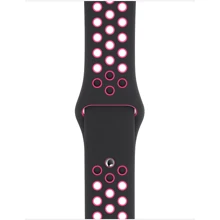 Аксесуар для Watch Apple Sport Band Nike Black/Pink Blast (MWU72) for Apple Watch 38/40/41mm: Виробник Apple