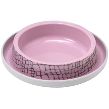 Миска для котов Moderna Trendy Dinner Cat WildLife 15.7x15.7x3.4 см 210 мл диаметр 15 см розовая (44335): Тип Миски