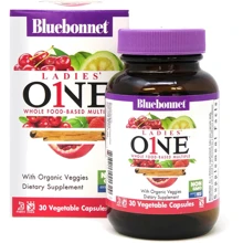 Bluebonnet Nutrition Ladies' One, 30 Vegetable Capsules (BLB0132): Тип мультивітаміни