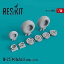 Смоляні колеса RESKIT для літака North American B-25 "Mitchell" RS48-0087: Виробник RESKIT