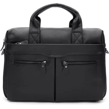Mужская сумка мессенджер Ricco Grande черная (K19005-black): Пол Мужской