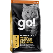 Сухий беззерновий корм для котів GO! Sensitivities Limited Ingredient Duck Cat Formula - Гоу! з качкою 14 кг (815260005913): Тип Сухой корм