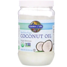 Garden of Life Raw Extra Virgin Coconut Oil, 14 fl oz (414 ml) (GOL-11887): Форма выпуска Жидкость