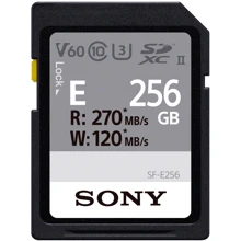 Карта памяти Sony 256GB SDXC C10 UHS-II U3 V60 (SFE256.ET4): Тип карты SDXC
