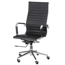Кресло АКЛАС Кап PB CH D-TILT Чёрный (PU-чёрний) (00085753): Тип для персонала