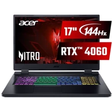 Ноутбук Acer Nitro 5 AN517-55-52XR (NH.QLFEU.00F) UA: Екран 17.3" IPS (1920x1080) FullHD