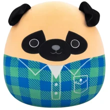 Мягкая игрушка Squishmallows – Мопс Принц 30 см (SQCR06622): Тип домашние питомцы