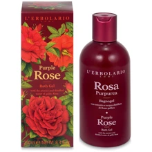 L'Erbolario Bath Gel Purple Rose Гель для душа Пурпурная Роза 250 ml: Назначение Укрепление, Тонизирование, Очищение