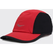 Бейсболка Saucony Point-To-Point Hat красная (800026-RED): Производитель Saucony