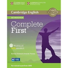 Complete First 2nd Edition: Workbook with Key with Audio CD: Виробник Cambridge University Press