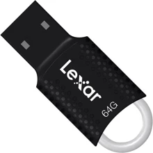 USB-флешка Lexar 64GB JumpDrive V40 USB 2.0 (LJDV40-64GAB): Стандарт USB USB 2.0