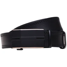 Чоловічий ремінь Borsa Leather чорний (brvgenav15): Стать Чоловік