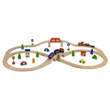 Дерев'яна залізниця Viga Toys 49 ел (56304): Тип набор