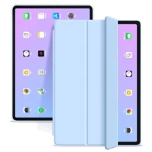 Аксессуар для iPad BeCover Tri Fold Soft TPU Silicone Light Blue for iPad Air 2020/iPad Air 2022 (708782): Цвет голубой