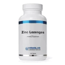 Douglas Laboratories Zinc Lozenges Цинк цитрат 100 жувальних таблеток: Тип цинк