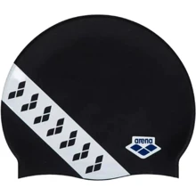 Шапочка для плавания Arena ICONS TEAM STRIPE CAP (001463-111) UNI black-white: undefined undefined