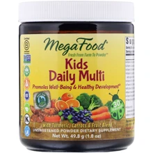 MegaFood Kids Daily Multi Powder Unsweetened 1.8 oz (49.8 g) Мультівітаміни для дітей: Тип мультивітаміни