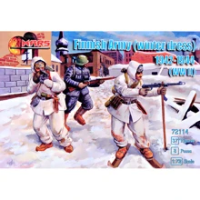 Набор фигурок Mars Figures Финская армия зимняя форма 1942-1944 (MS72114): Производитель Mars Figures