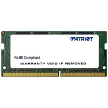 PATRIOT 4 GB DDR4 SO-DIMM (PSD44G240081S): Тип DDR4