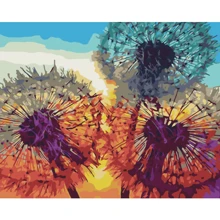 Картина по номерам Brushme Одуванчики на закате 40x50 см (BS35646): Производитель Brushme