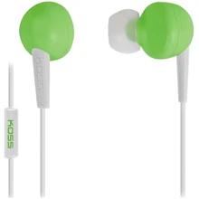 Наушники Koss KEB6iK Mic Green (190874.101): Тип конструкции вакуумные